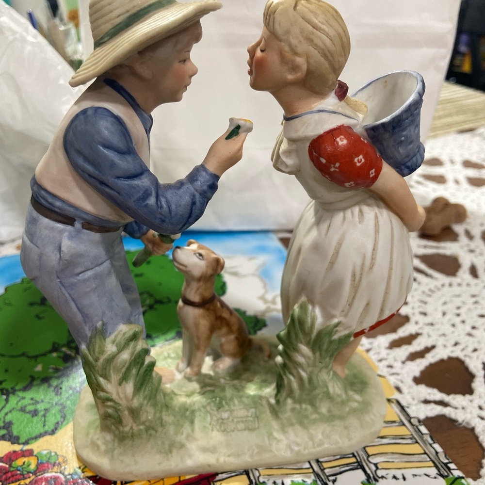 Vintage Norman Rockwell figurine.
